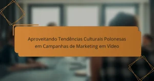Aproveitando Tendências Culturais Polonesas em Campanhas de Marketing em Vídeo